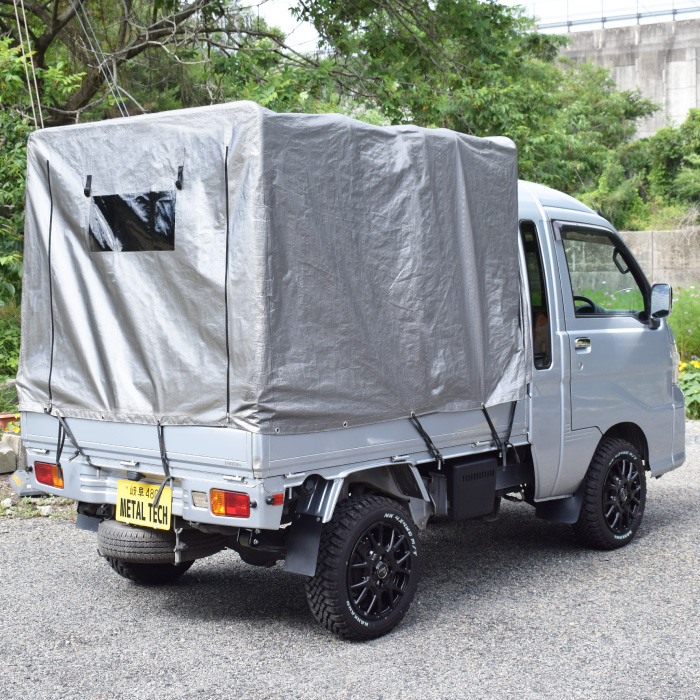 メタルテック 軽トラック幌セット MT-166 【200系/500系ダイハツハイゼットジャンボ専用】 メタルテック 株式会社  問屋・仕入れ・卸・卸売の専門【仕入れならNETSEA】