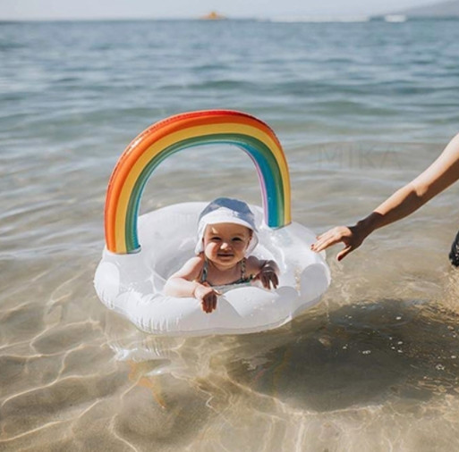 2022新作 浮き輪 可愛い インフレータブル   パンダ 水泳用品  スイミングサークル  赤ちゃん用浮き輪