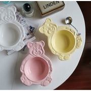 2022 INS  人気  セラミックス 茶碗  収納  インテリア  トレイ  置物を飾る  皿を捧げる 創意撮影装具