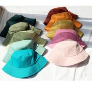 漁夫帽　バスケットハット　帽子　つば広　折りたたみ　紫外線対策　uvカット　夏　日よけ帽子