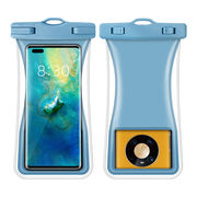 防水ケース 旅行 携帯電話防水袋 PVCケース スマートフォンケース エアバッグ 浮力フォン防水バッグ