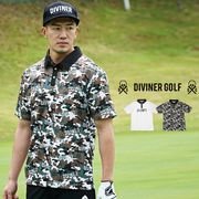 【ゴルフウェア】オリジナルカモポロシャツ／DIVINER GOLF