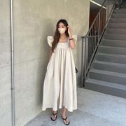 【2022夏服】韓国風レディース服　お出かけ　エレガント　オシャレ　ワンピース