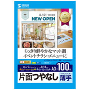 【5個セット】 サンワサプライ インクジェットスーパーファイン用紙(A3) JP-EM4N