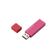 エレコム USBメモリー/USB2.0対応/セキュリティ機能対応/32GB/ピンク MF-