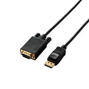 エレコム 変換ケーブル/DisplayPort-VGA/2.0m/ブラック CAC-DPV