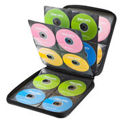 サンワサプライ DVD・CDセミハードケース(160枚収納・ブラック) FCD-WL160