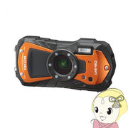 リコー  コンパクトデジタルカメラ RICOH WG-80 [オレンジ] 小型軽量・耐落下衝撃性能・防水性能（IPX8