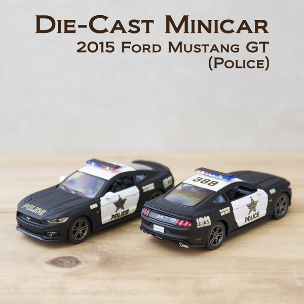 【5" 2015 Ford Mustang GT (Police)(M)】ダイキャストミニカー12台セット★