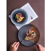 ギャザリング 家庭用 創作 洋皿 食器  プレート ボウル デザインセンス 洗練された 大皿 2022年新作