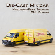 【Mercedes-Benz Sprinter DHL Edition 1:48(M)】ダイキャストミニカー12台セット★