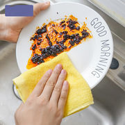 キッチンタオル 食器洗い布巾 食器用雑巾 ダスター 掃除用品 クリーニングツール 台拭き 両面吸水