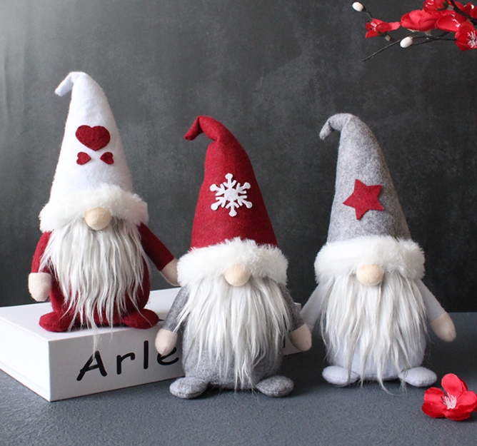 人気   クリスマス 北欧 クリスマス飾り卓上　装飾ミニツリー小型　小さめ撮影道具  3色