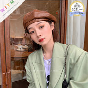 ベレー帽 ベレー ハット 帽子 レディース 小顔効果 シンプル 折りたたみ可能
