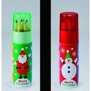 クリスマス色鉛筆（6本入） 9-35