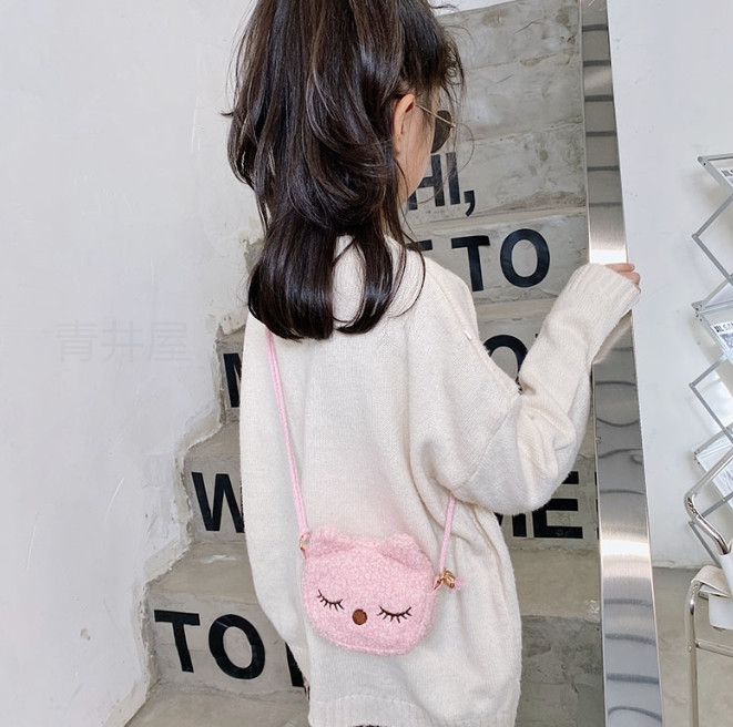 INS  2023新作   女の子  ショルダーバッグ   可愛い  斜めかけ     財布  韓国風子供バック  4色