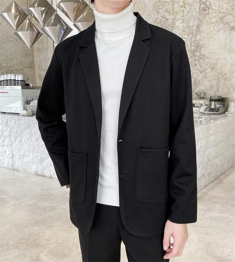 今が絶対買い流行 韓国ファッション スリム 2022冬 短いスタイル 厚手 スーツ コート スリム 新作