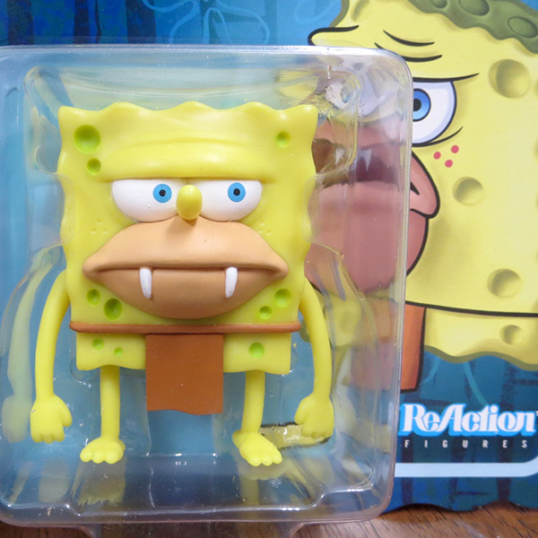 SUPER 7 REACTION FIGURE SPONGEBOB SQUAREPANTS SPONGEGAR【スポンジ