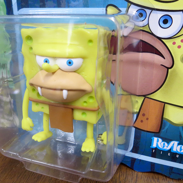 SUPER 7 REACTION FIGURE SPONGEBOB SQUAREPANTS SPONGEGAR【スポンジ