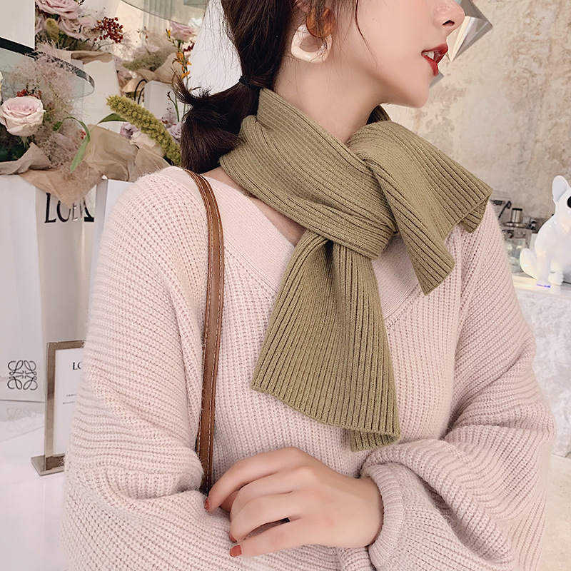 【秋冬新しい】韓国ファッションレディース マフラー 可愛い   防寒 プレゼント ストール 9色
