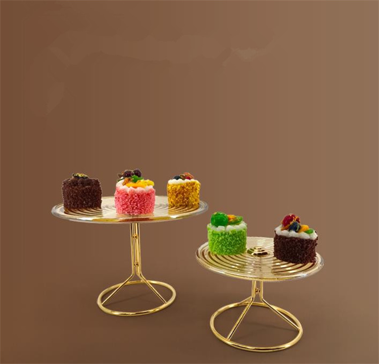 ディスプレイラック ガラス フルーツディスク キャンディ トレイ ケーキ デザートテーブル 大人気