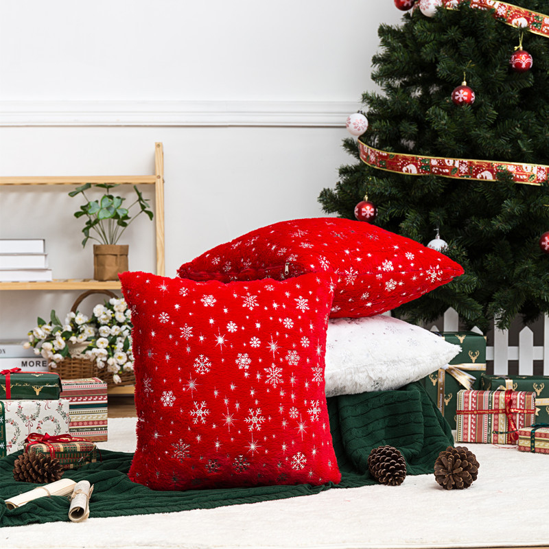 新品★クリスマスお祝い飾り★DIY素材クリスマス枕カバー 座布団カバーの装飾★店のウィンドウ 家庭装飾