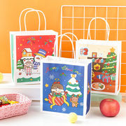 紙物 包装用品 装飾 ラッピングパック 紙袋 XmasクリスマスSanta 少女動物雪だるま クリスマスツリー