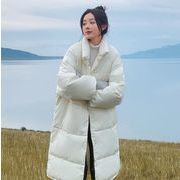 冬制作 ロング綿の服    韓国風 　レディース暖かい コート トップス ファッション防寒厚いコート ★S- L