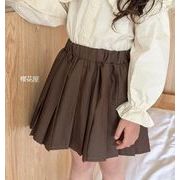 INS 2023春夏人気   韓国風子供服  スカート女の子 キッズ ベビー服   プリーツスカート
