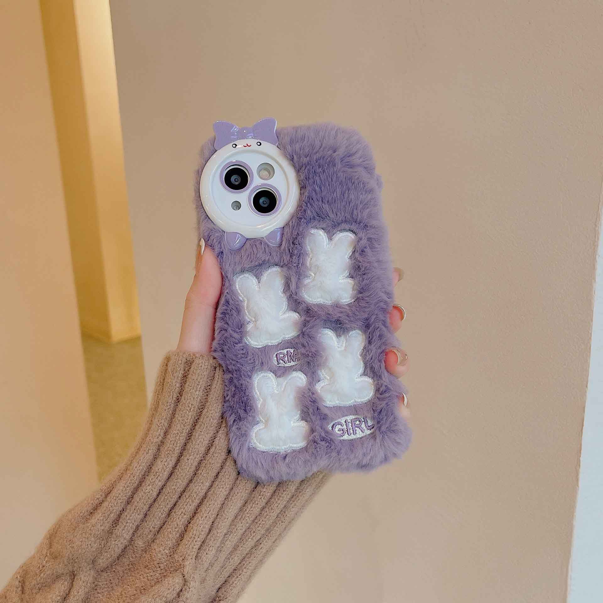2023新作 14 13 スマホカバー スマホケース もこもこ アニマル