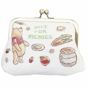 くまのプーさん ゴブラン織り口金ポーチ ナイスフォーピクニック