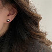 ピアス ラップ 銀針 ファッション 新品 耳飾り シンプル 気質 スリム 特集 個性