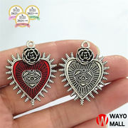 合金 チャーム ヘアアクセサリーパーツ デコパーツ DIY素材 手作りアクセサリーパーツ  手芸材料