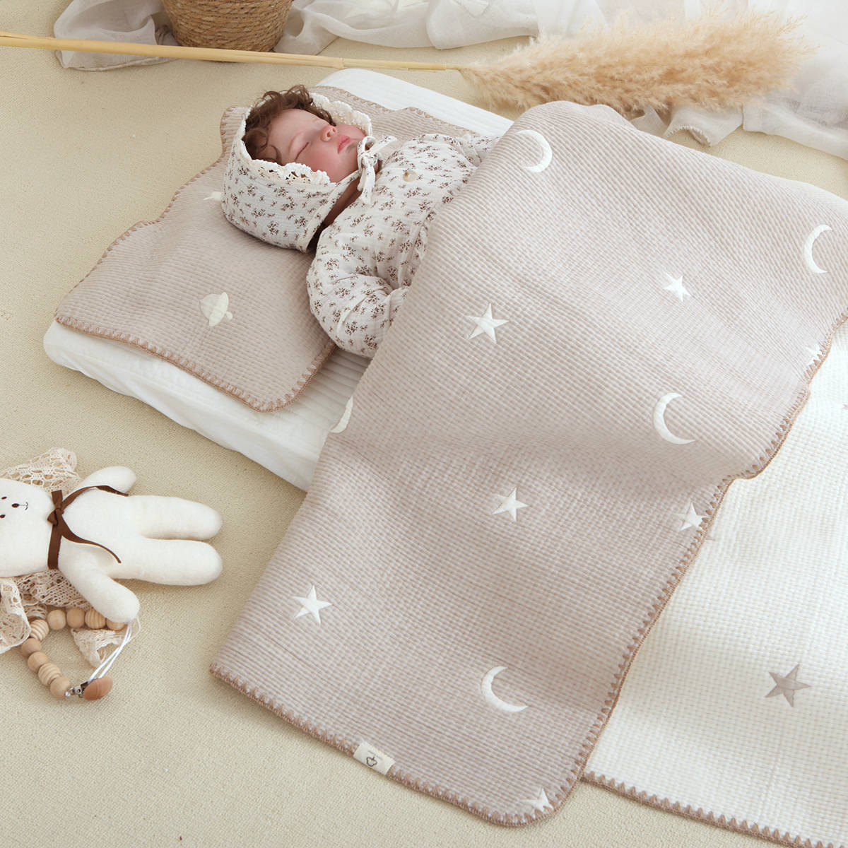 韓国 ベビー 毛布  赤ちゃん  肌に優しい 保育園 綿 ベッドシーツ 子供用 シングルベッド