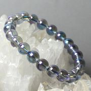 (天然石 パワーストーン)AA級アクアオーラブレスレット8mm