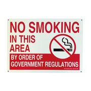 SECURITY SIGN / NO SMOKING-2