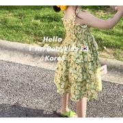 可愛い 子供服 韓国子供服 デザイン感 ワンピース  2023新作 女の子 半袖 80cm-130cm