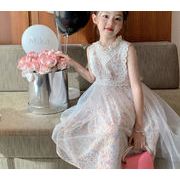 子供服 2023新作 韓国子供服 半袖 デザイン感 女の子 ワンピース 可愛い 100cm-160cm