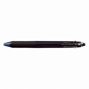 三菱鉛筆 なめらか油性ボールペン ジェットストリーム 多機能3＆1 0.7mm 透明ブラック MSXE460007T24