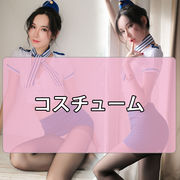 コスチューム　セットアップ　制服　ミニースカート　トップス　コスプレ　春夏　レースアップ