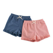 女の子   ショートパンツ   韓国ファッション    リボン付き  夏  子供服 パンツ  2色
