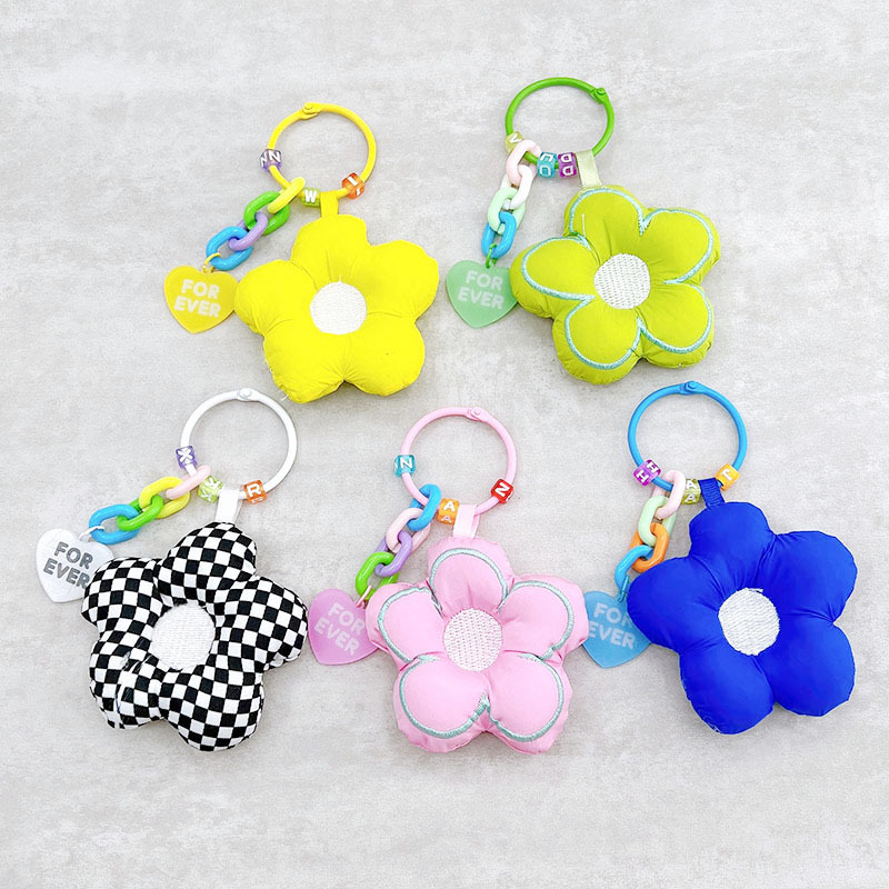 Ganni Flower Keychain/花 キーホルダー バックチャーム 正規品 花 キーホルダー バッグチャーム レディース アクセサリー