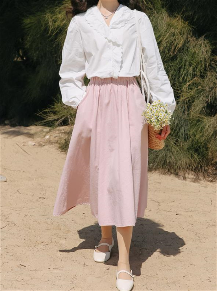 今が絶対買い流行 早い者勝ち 快適である 怠惰な風 sweet系 カジュアル スリム 新品 ロングスカート