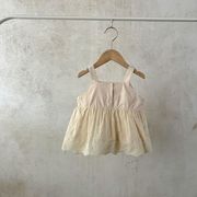 2023夏新作   韓国子供服   ベビー服    ワンピース　カジュアル　スカート   可愛い    66-100CM