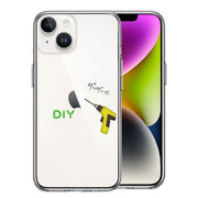 iPhone14 側面ソフト 背面ハード ハイブリッド クリア ケース DIY 電動 ドリル