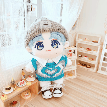 着せ替えぬいぐるみ ミニドール 着せ替え服 ぬいぐるみ用服 アイドル衣装 無属性ぬい玩具 ハートdoll+服