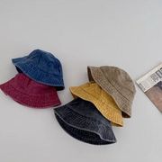 2023夏の新品 キッズ帽子 バケットハット 5色