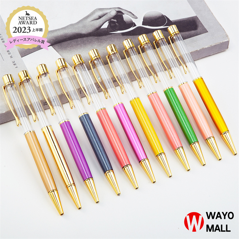 新入荷 ボールペンハーバリウム ボールペン ハンドメイド 手芸材料 ビーズ