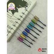 新入荷  ボールペンハーバリウム ボールペン ハンドメイド 手芸材料  ビーズ
