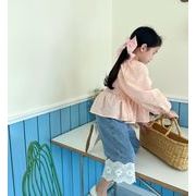 韓国子供服   じゅんしょく  子供服　2023夏新作   ズボン   デニムズボン 90cm-140cm